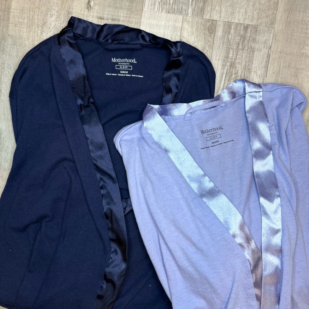 Motherhood Maternity Women's Intimates Set - Black and Purple